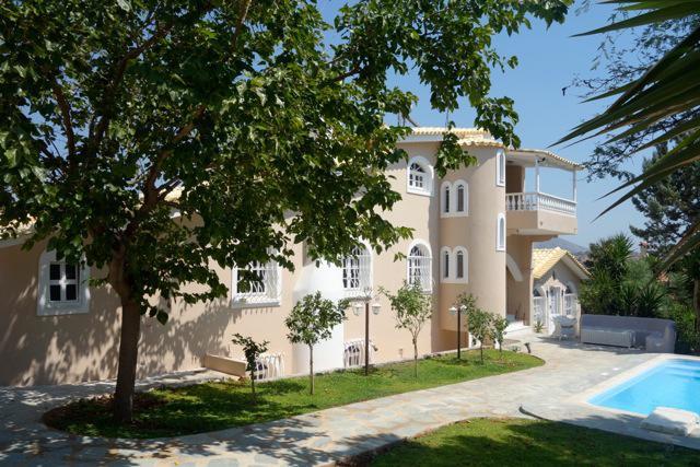 Villa Dendron Agia Marina  Bagian luar foto